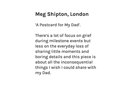 Meg Shipton story
