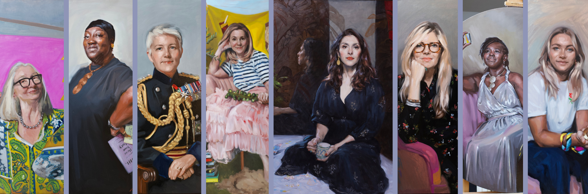 Nazanin Zaghari-Ratcliffe is among the significant women honoured in oils for the 'Empowering Her' exhibition