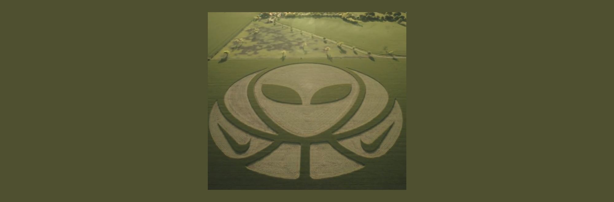 Nike teases 'Wemby' logo in alien basketball crop circle