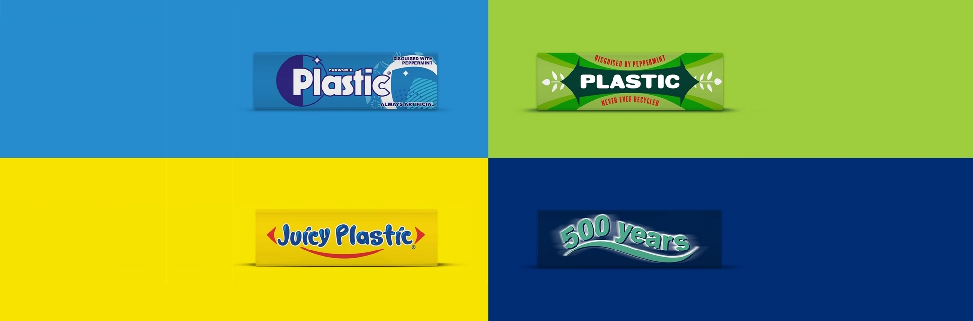 Nuud encourages people to ‘Chew Plants Not Plastic’ exposing big gum’s plastic problem