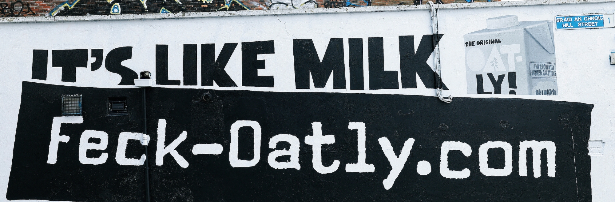 Oatly celebrates joining Ireland and Northern Ireland’s prohibited ads lists with Feck-Oatly.com