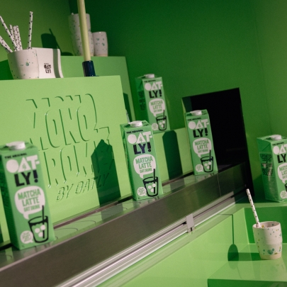 Oatly launches matcha-themed ‘Monochrome by Oatly’ pop-up at Goodhood