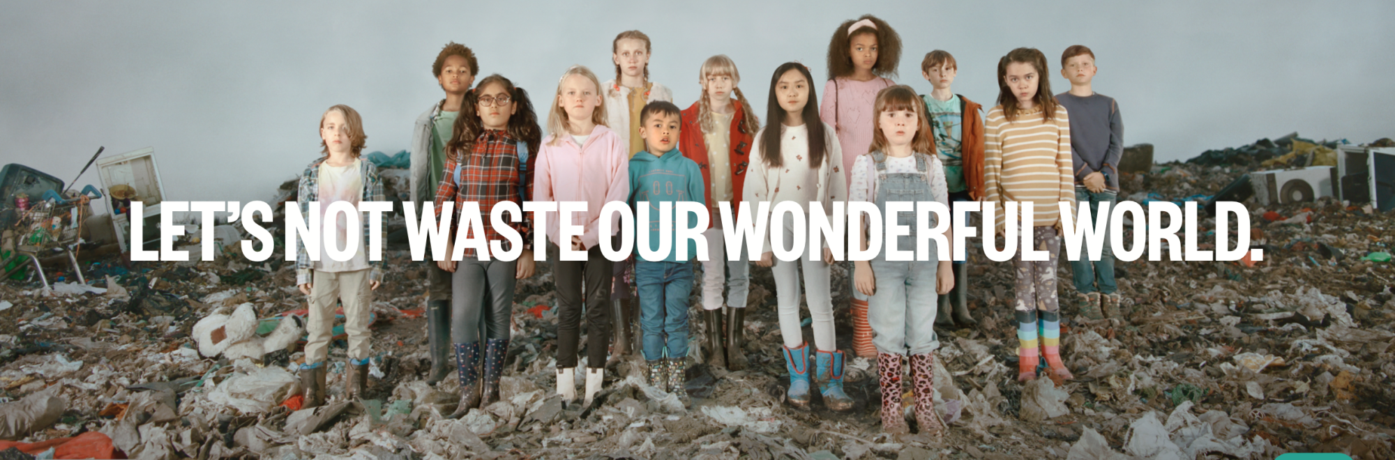 OLIO has created an ad to raise awareness of the colossal scale of the UK household waste problem