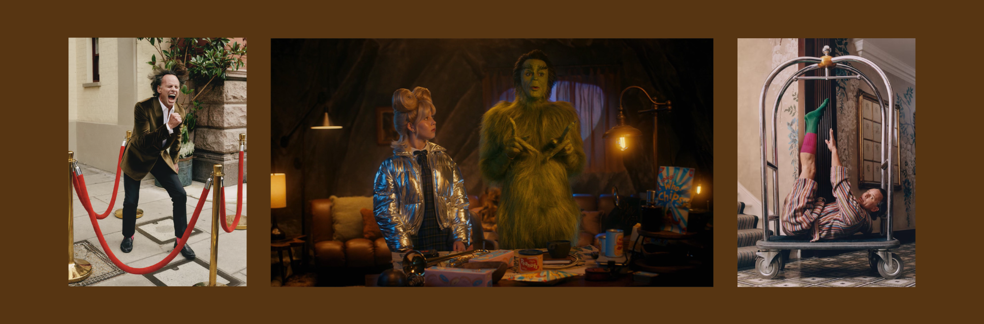 Paul Smith and Walmart Christmas campaigns show Walton Goggins’ versatility