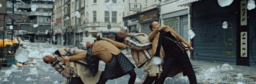 Singing in the rain and dancing in the street brings Burberry bang up to date