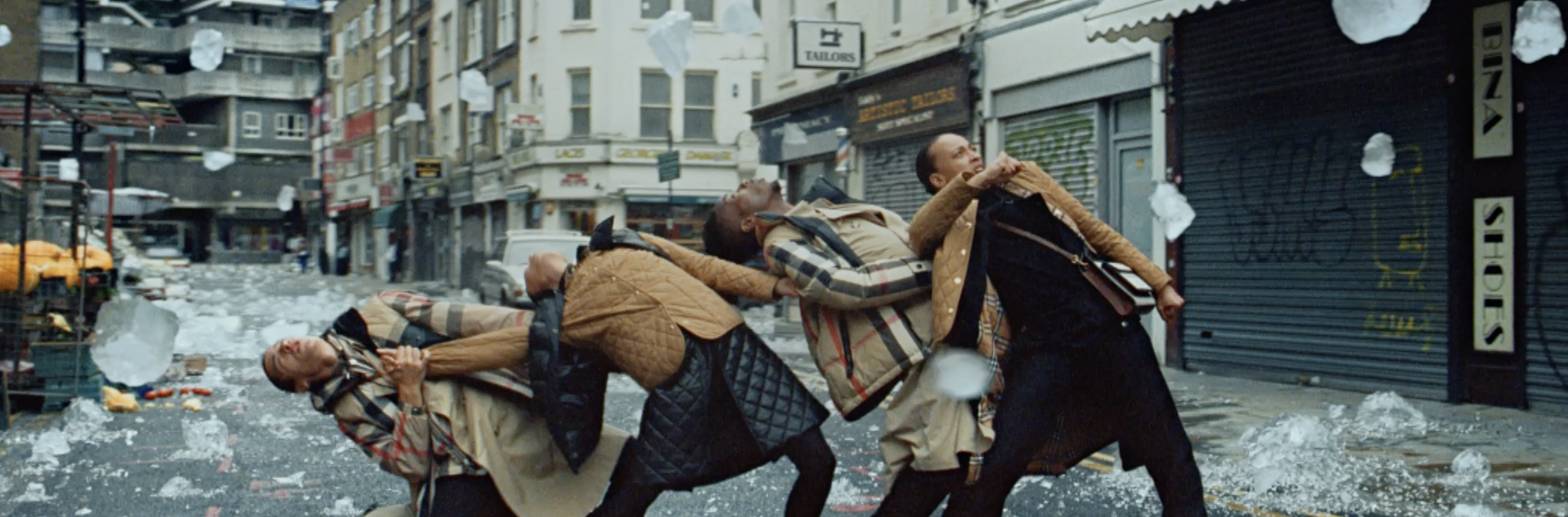 Singing in the rain and dancing in the street brings Burberry bang up to date
