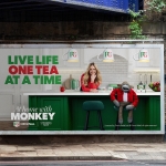 PG Tips and New Commercial Arts launch new campaign with Monkey and Emily Atack