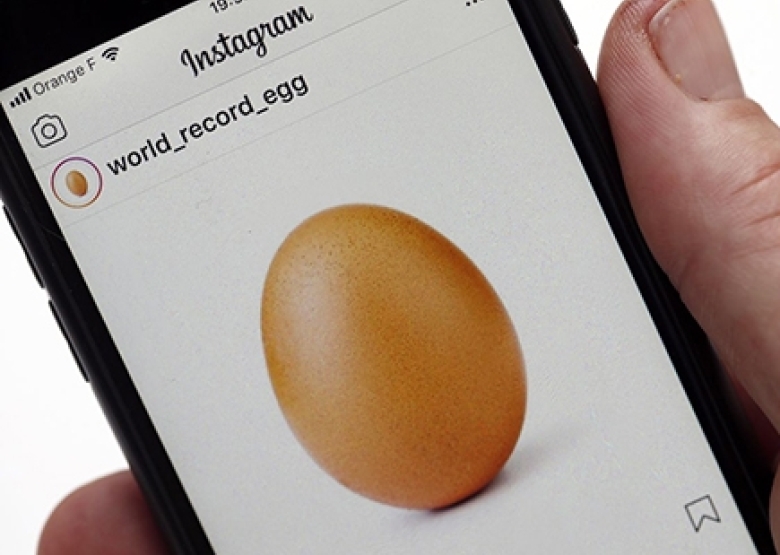 Picture of an egg breaks the world record for ‘likes’ on Instagram