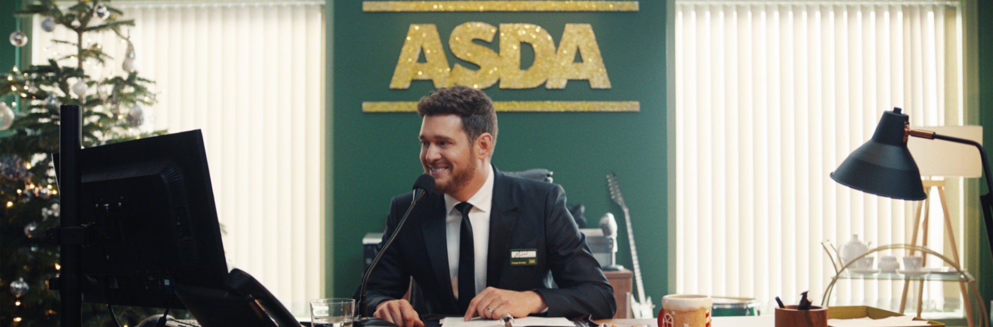 From stage to supermarket aisle, Asda's Christmas AD sees superstar Michael Bublé in a new role