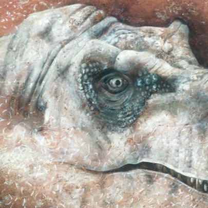Gigantic OOH: Apple TV+ celebrates the new series of 'Prehistoric Planet' with epic artwork