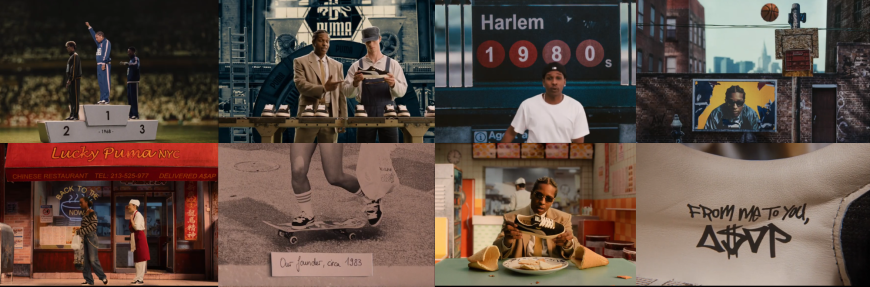 Puma tells its A$AP Rocky origin story