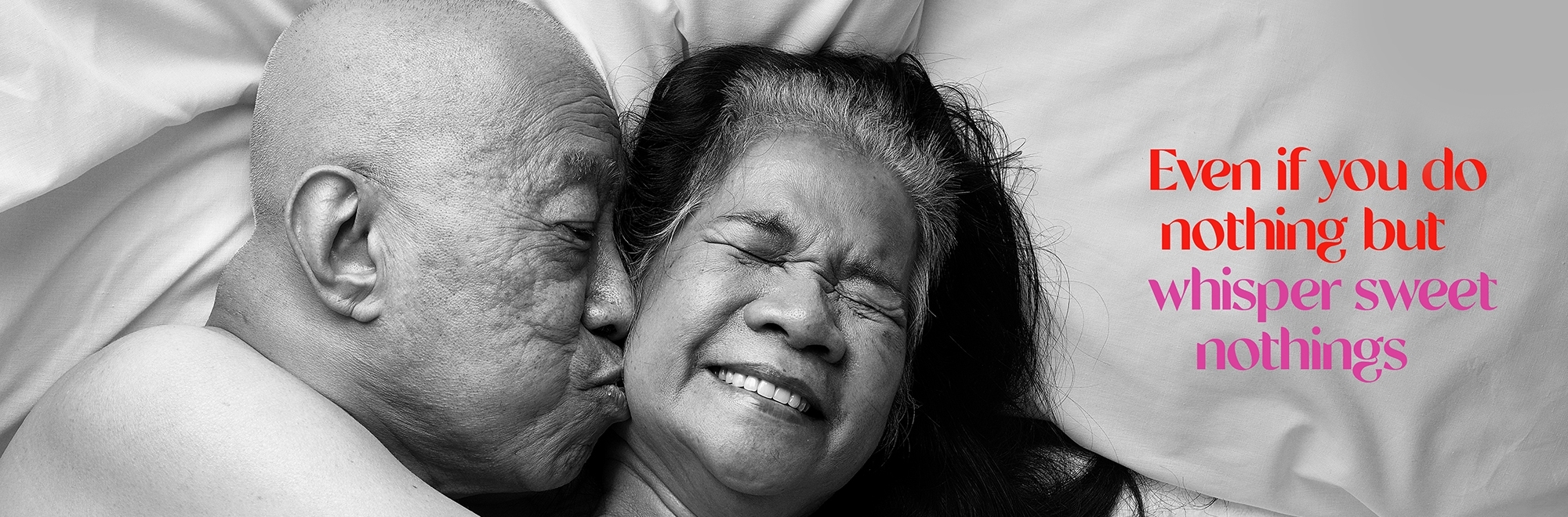 Let's talk about sex: The joy of later life intimacy explored in campaign by Relate, Rankin and Ogilvy UK