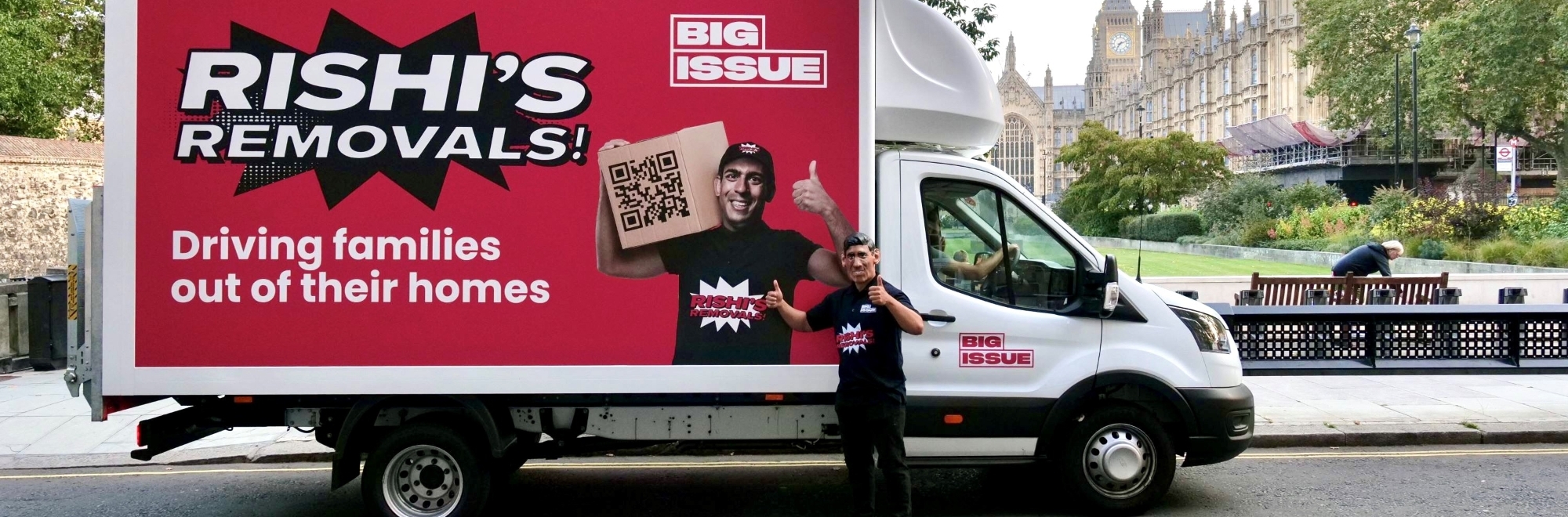 ‘Rishi’s Removals’: The Big Issue Group calls on UK government to end housing insecurity for millions of low-income renters