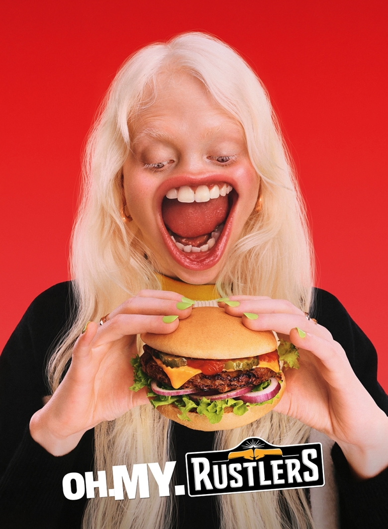 Rustlers serves up full-on flame-grilled flavour in bold new “Oh My Rustlers” campaign from Droga5, part of Accenture Song