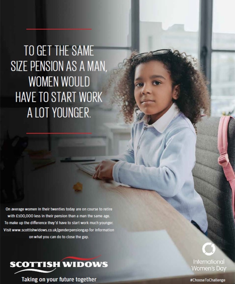 Scottish Widows encourages women to close the Gender Pension Gap