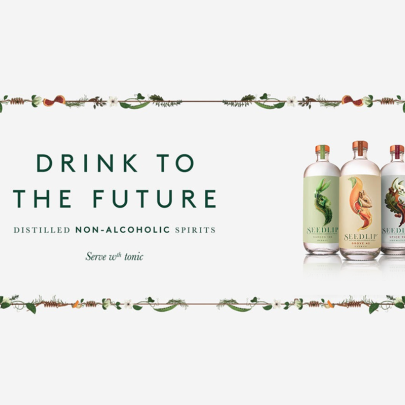 Seedlip launch first advertising campaign 'Drink to the Future' with And Rising