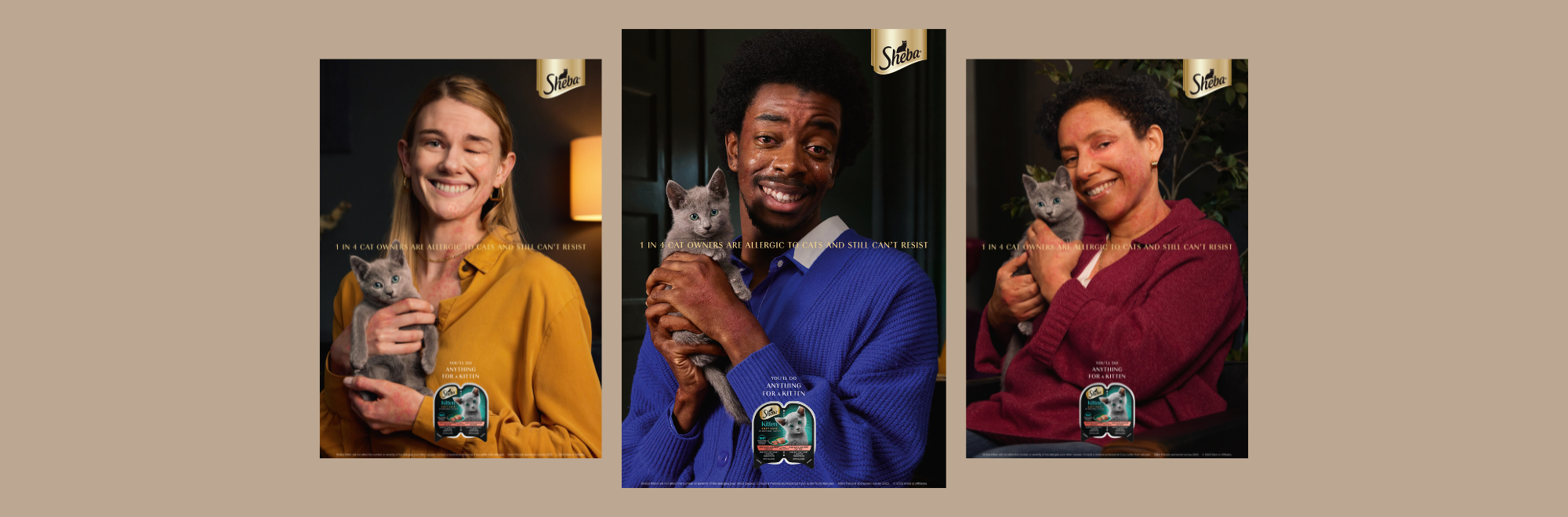 Sheba and AMV BBDO highlight the lengths cat owners will go to for their kittens