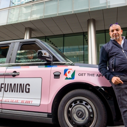 Sherbet transforms its all-electric black taxi fleet to show off its zero emission credentials