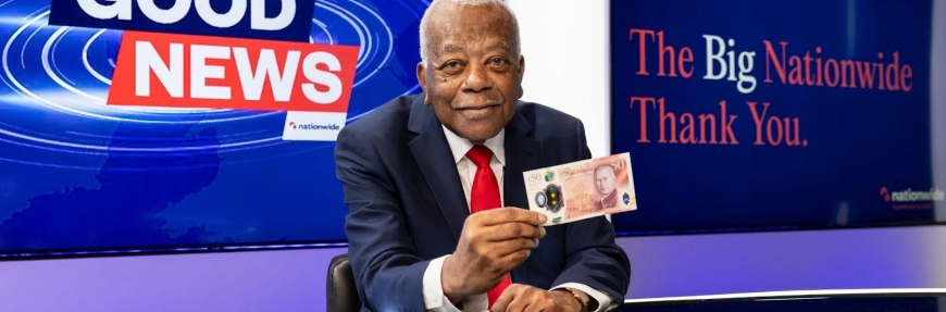 Sir Trevor Mcdonald launches Nationwide’s ‘big thank you’ with a £600m+ giveaway to thank loyal members