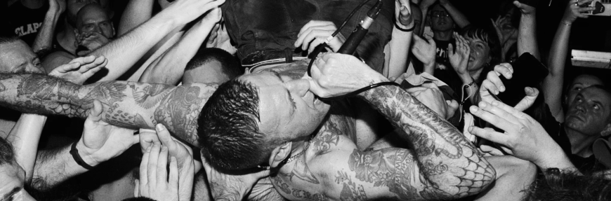 Stone Island documents hardcore music culture