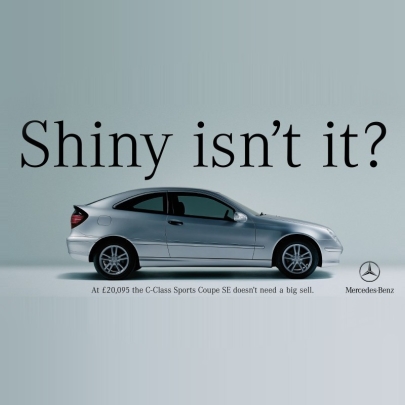 Straight-talking ads without the cliches from Mercedes-Benz