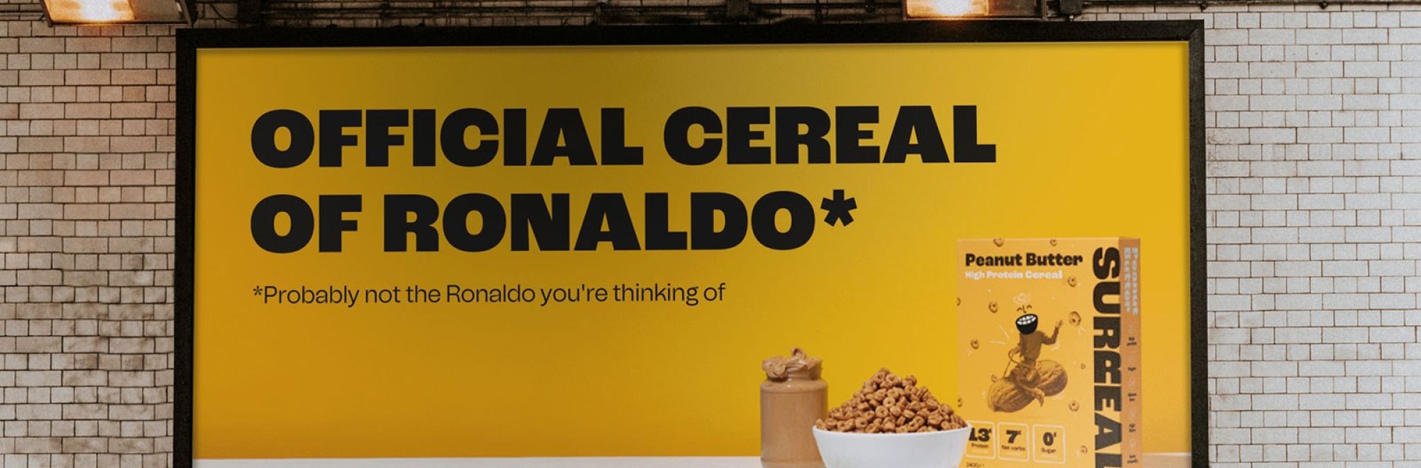 Surreal cereal divides opinion in celebrity* taster ads