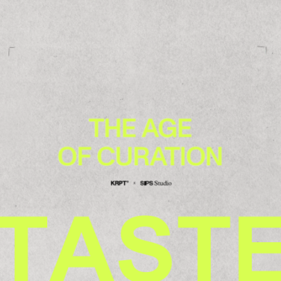"Taste is the new value signal" says KRPT's Mitun Thaker
