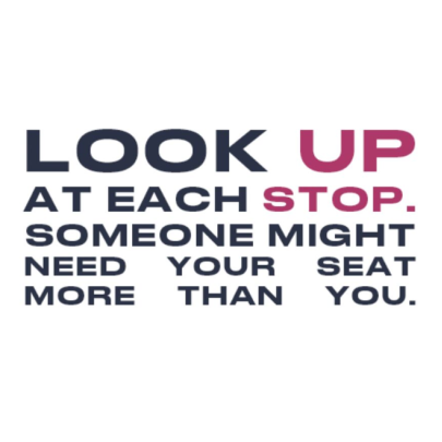 TfL embraces one creative's idea for 'Look up' stickers on the tube