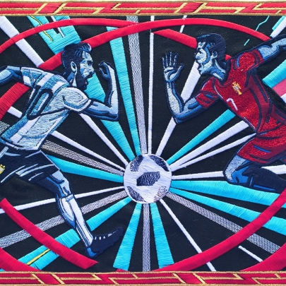 Did the BBC's World Cup "History Will Be Made" tapestry score creatively?