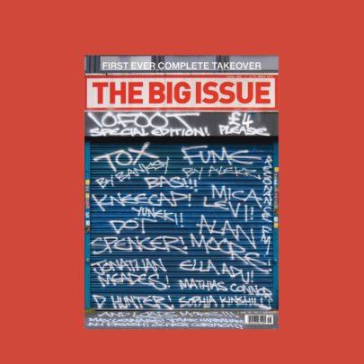 'The Big Issue's 10Foot Takeover' goes back to its radical roots