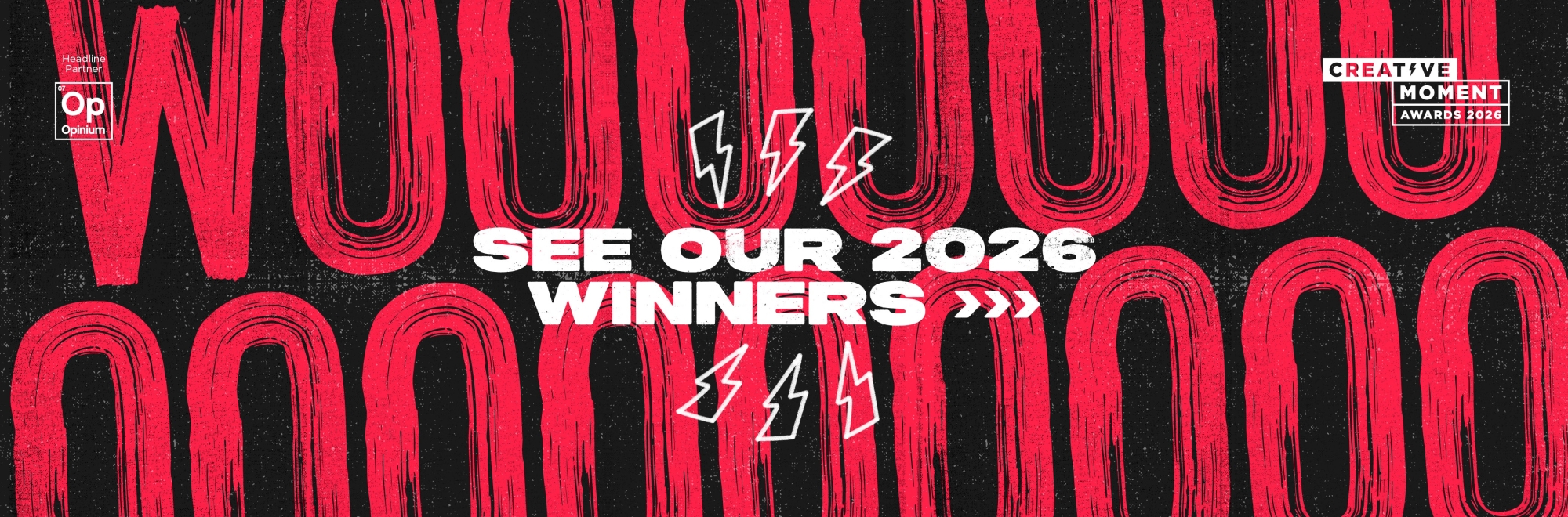 The Creative Moment Awards 2026 winners!