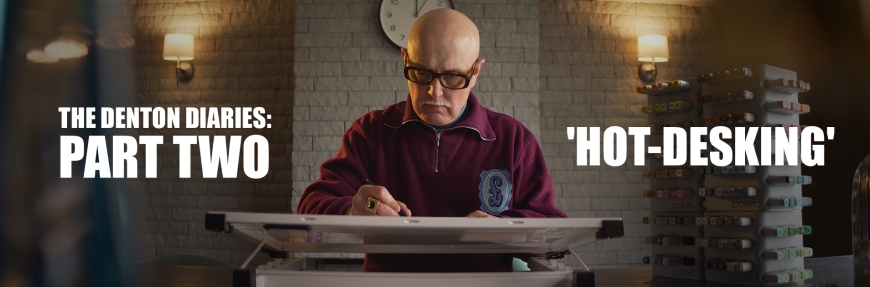 The Denton Diaries: How a 65 year old intern learns to 'hot-desk'
