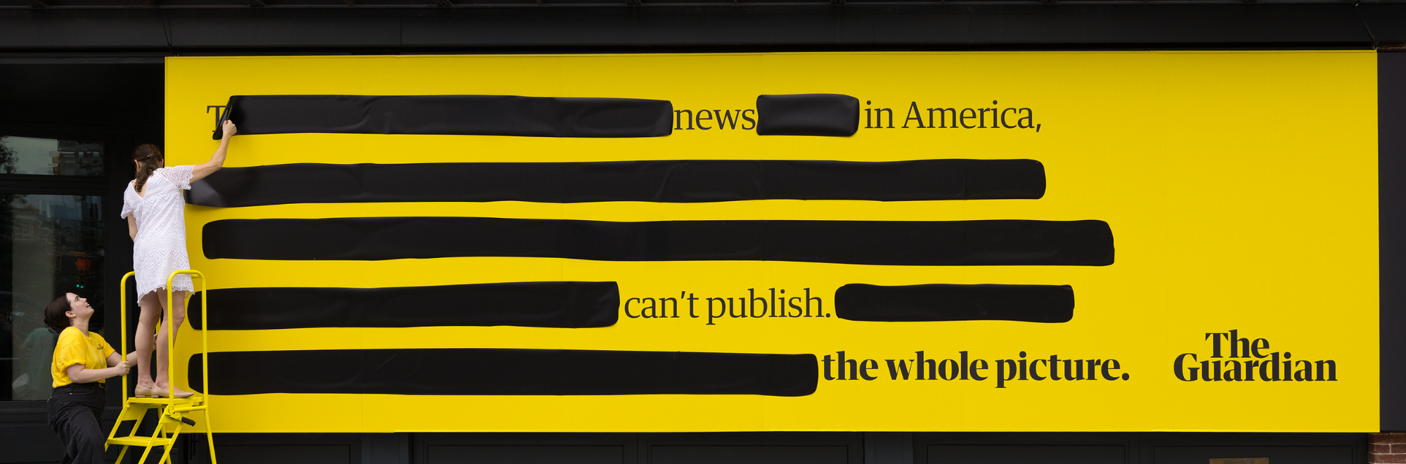 The Guardian’s ‘US-push’ creative plays on censorship fears
