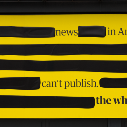 The Guardian’s ‘US-push’ creative plays on censorship fears