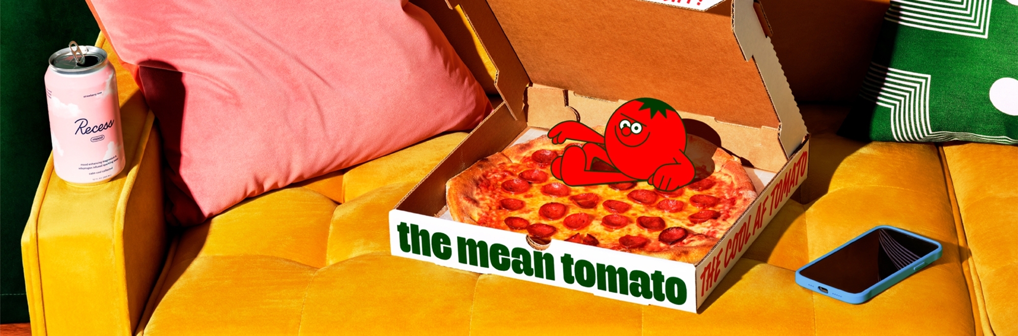 The Mean Tomato Project: A new kind of mascot for food delivery service Gopuff