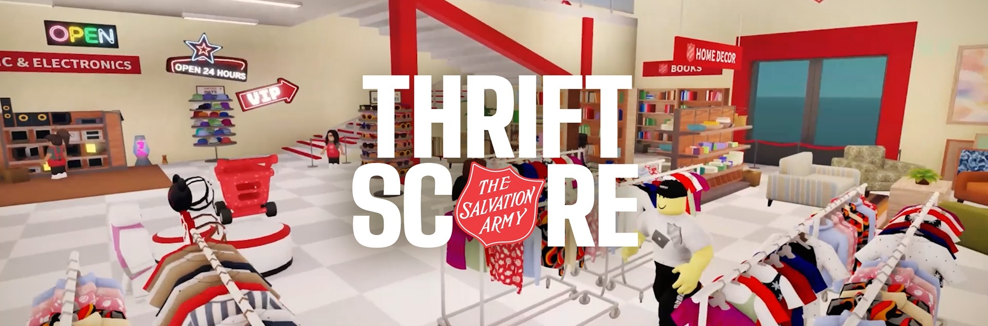 The Salvation Army launches a digital thrift store on Roblox