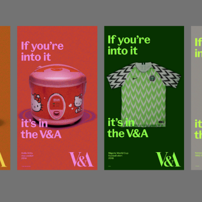 The V&A’s new poster campaign is a masterclass in visual storytelling