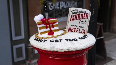Up Next: There's nothing woolly about Netflix's new viral campaign for Thursday Murder Club