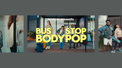 Up Next: Tombola dances its way through new brand campaign