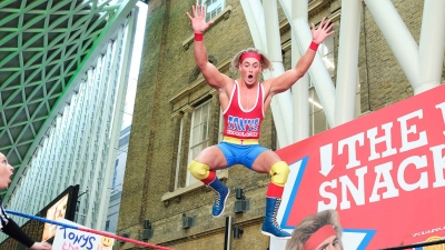 Up Next: Tony’s Chocolonely stages a live wrestling match in King’s Cross Station