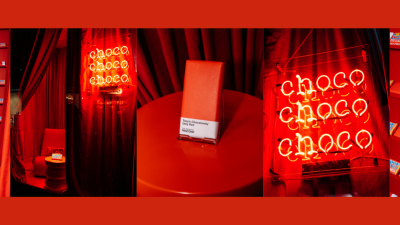 Up Next: Tony’s Chocolonely’s ‘Only Red Room’ with Pantone is match made in Soho