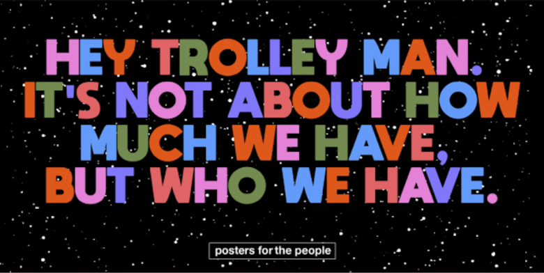 Top UK brands come together to spread positivity with Posters for the People campaign