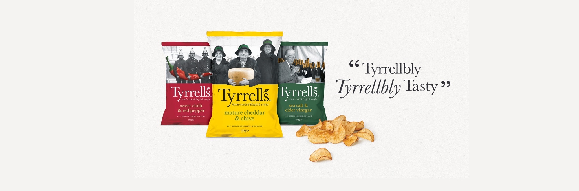 Tyrrells ‘Tyrrellbly tyrrellbly tasty’ campaign is back for Easter