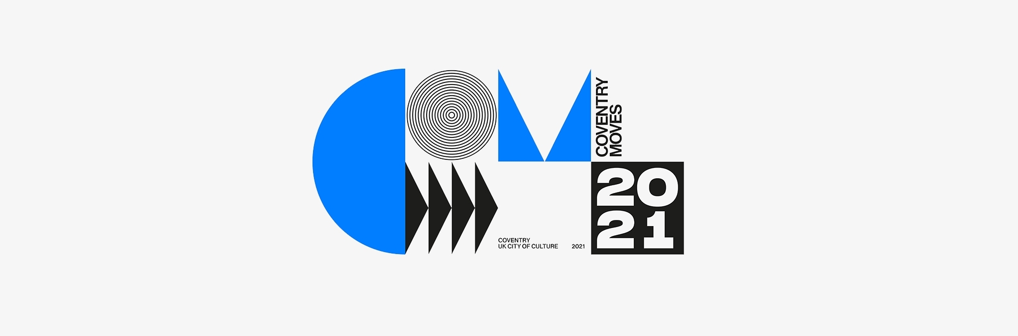 Uncommon creates new identity for Coventry City of Culture 2021 inspired by brutalist and modernist architecture