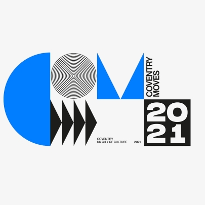 Uncommon creates new identity for Coventry City of Culture 2021 inspired by brutalist and modernist architecture