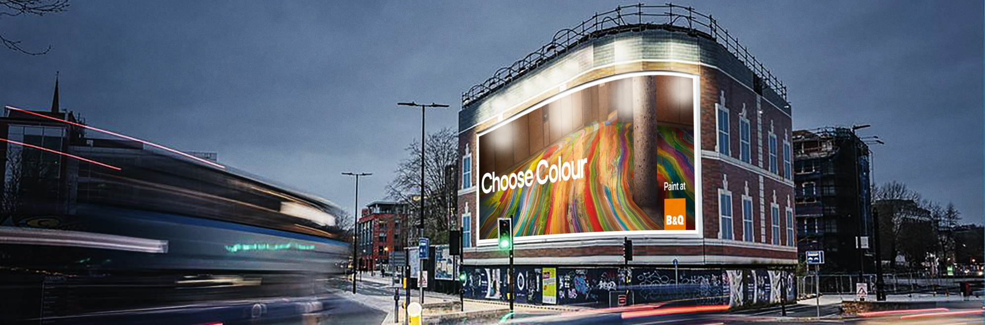 Choose Change: Artful installations to demonstrate the power of changing an interior with B&Q