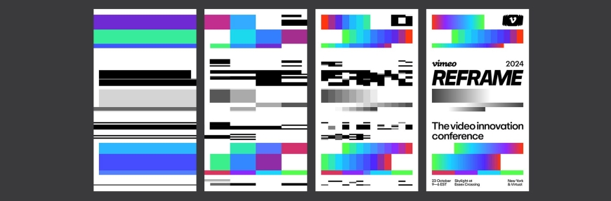 Uncommon New York creates disruptive graphic design system for the original video innovator Vimeo
