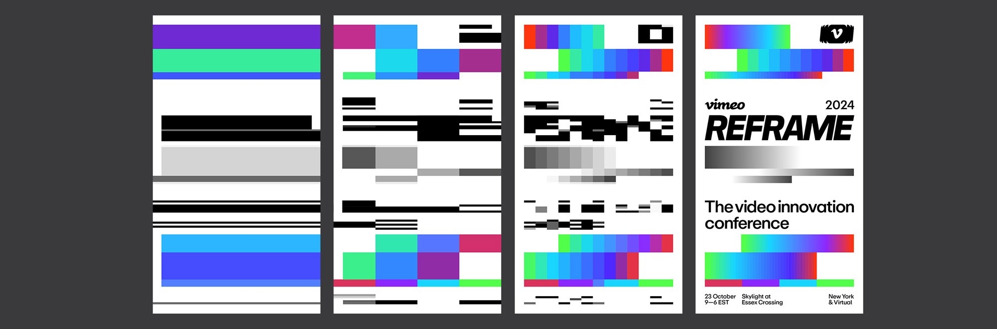 Uncommon New York creates disruptive graphic design system for the original video innovator Vimeo