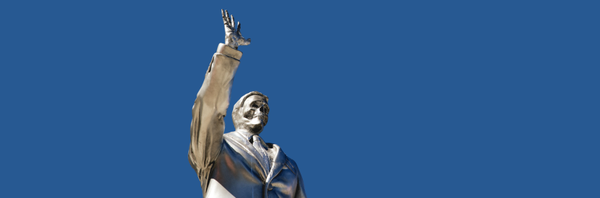 Uncommon turns up the heat on Ron DeSantis in melting statue stunt