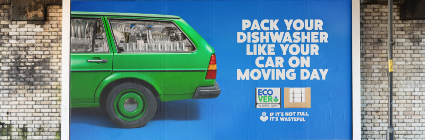 Uncommon’s Ecover ad plays with location-specific themes